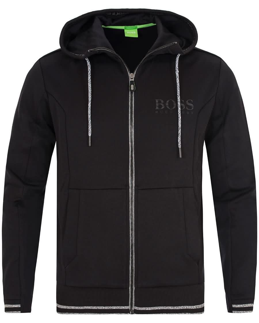 boss green saggy full zip hoodie black Lavpris Rimelig fwf9e